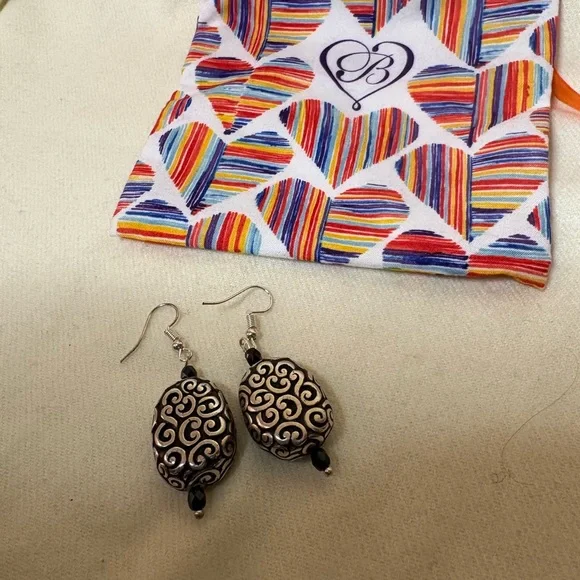 Brighton Earrings with Colorful Heart Pouch - Picture 2 of 14